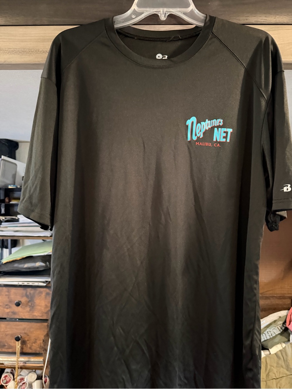 Neptunes Net Malibu Black Performance T-Shirt